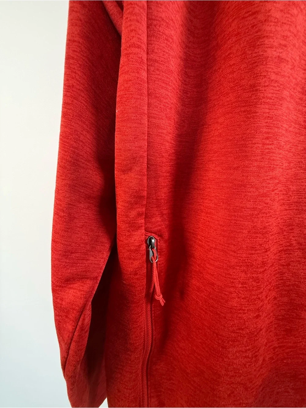 The North Face Canyonlands Fleece Hoodie Heather Red L